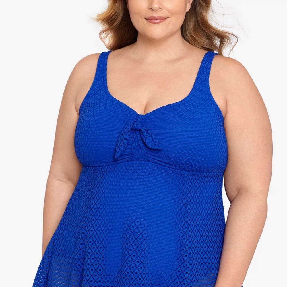 Women’s Swimsuit/Swimdress, by Swim Solutions, size 18, Ocean Blue, Very clean,